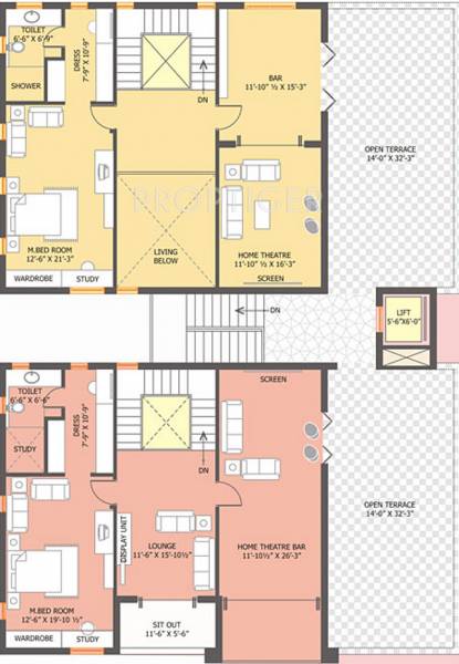 Images for Cluster Plan of GoldFish Abode Courtyard