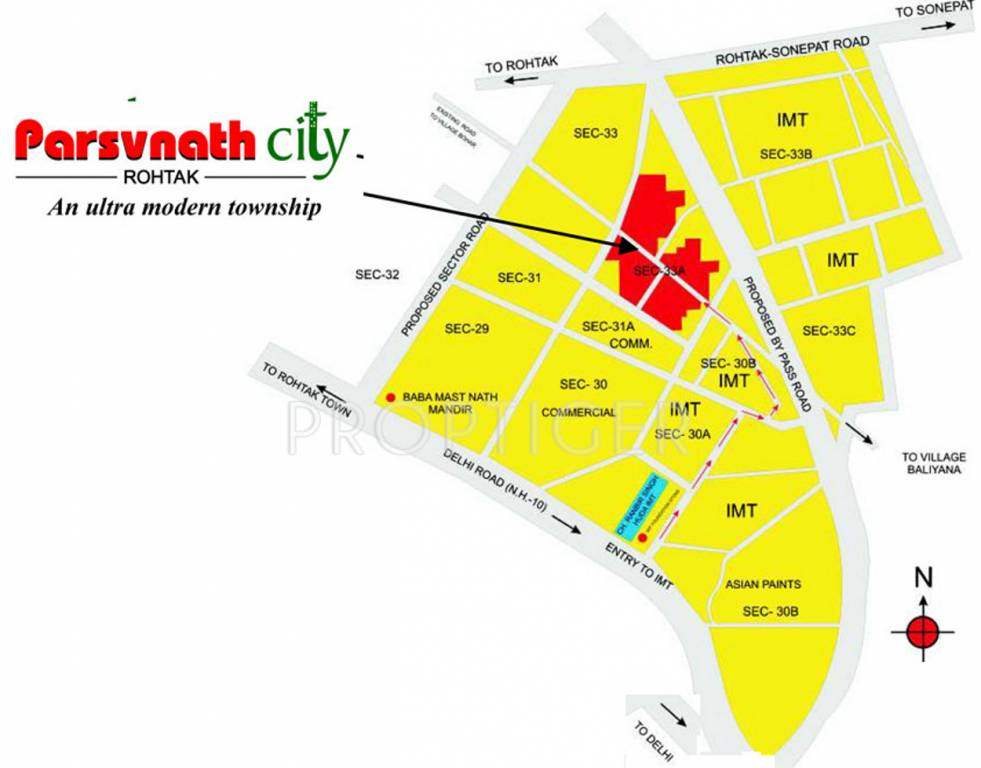 Images for Location Plan of Parsvnath City