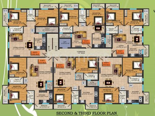  akrithi Images for Cluster Plan of RKN Akrithi