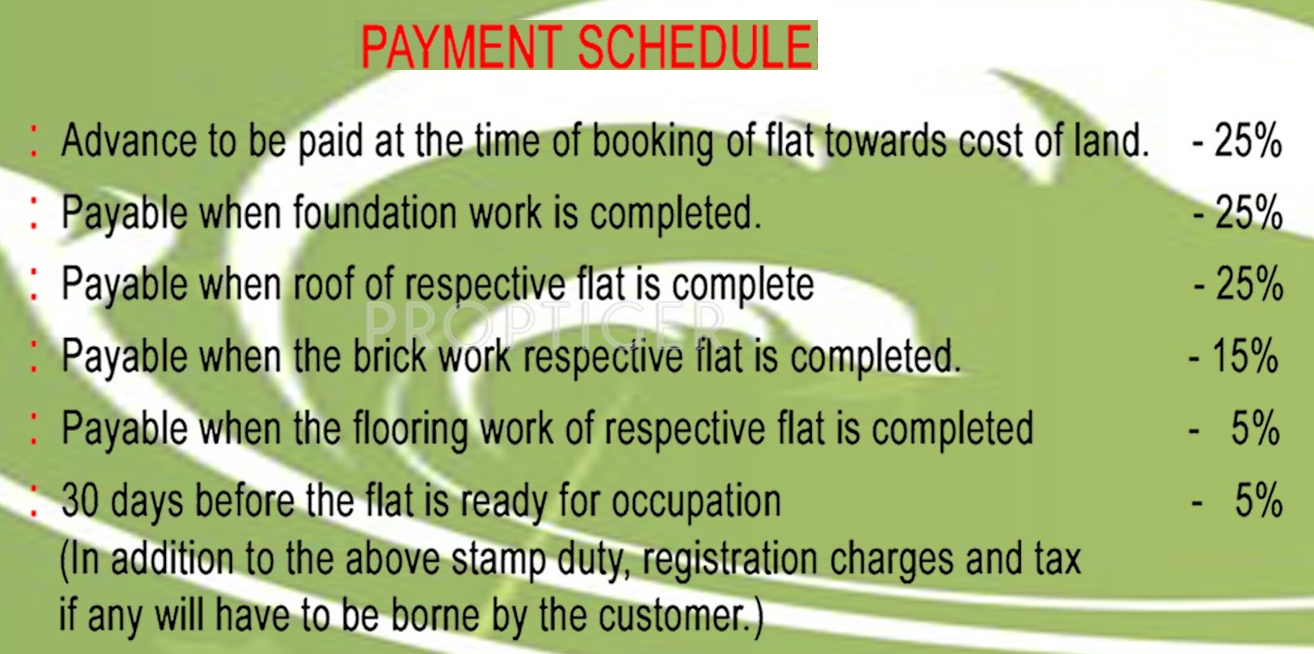 Images for Payment Plan of RKN Akrithi Payment Plan