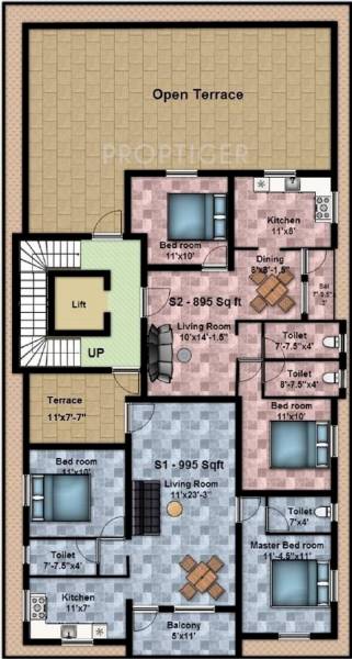 Images for Cluster Plan of Nanda Amirthavarshini Flat