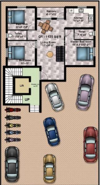 Images for Cluster Plan of Nanda Amirthavarshini Flat