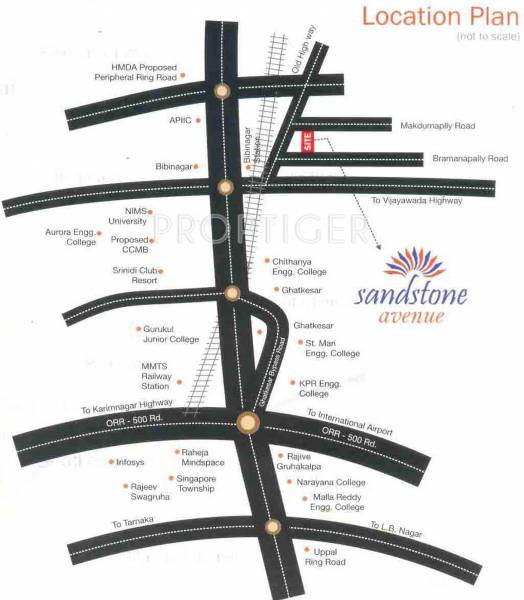 Images for Location Plan of Sree Chandra Sandstone Avenue Images for Location Plan of Sree Chandra Sandstone Avenue