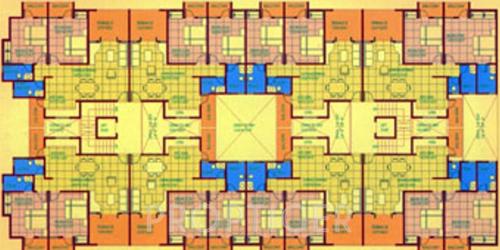Images for Cluster Plan of Sanghvi Suncity Flats
