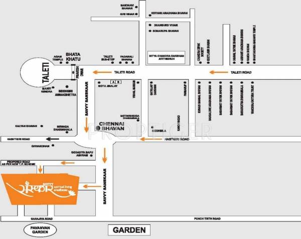 Images for Location Plan of Savvy Infrastructures Sanskaar Villa