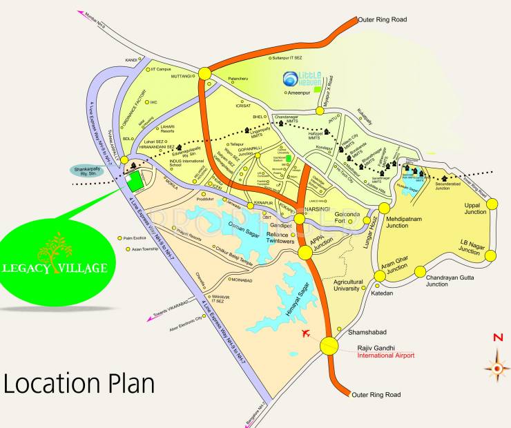 Images for Location Plan of M3V Jubilee Legacy Village