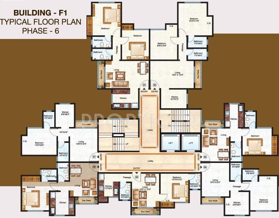 Images for Cluster Plan of Raunak Unnathi Woods Phase 6