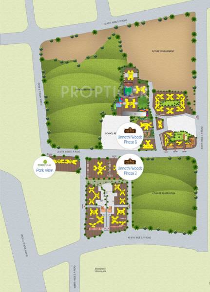 Images for Master Plan of Raunak Unnathi Woods Phase 6