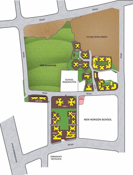 Images for Master Plan of Raunak Unnathi Woods Phase 6