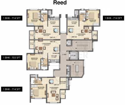Images for Cluster Plan of Salarpuria Sattva Cadenza