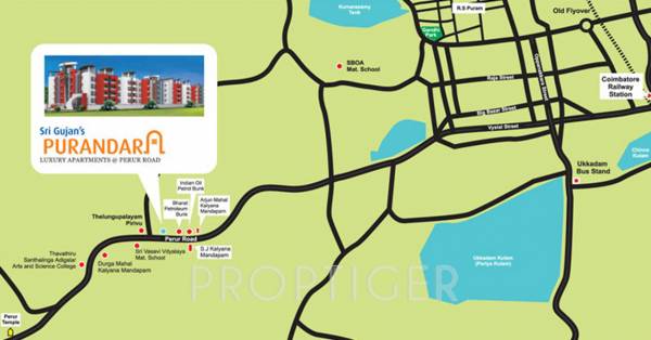 Images for Location Plan of Sri Purandara