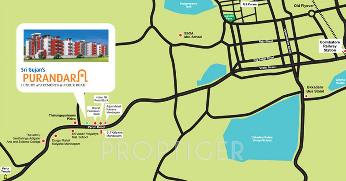 Images for Location Plan of Sri Purandara