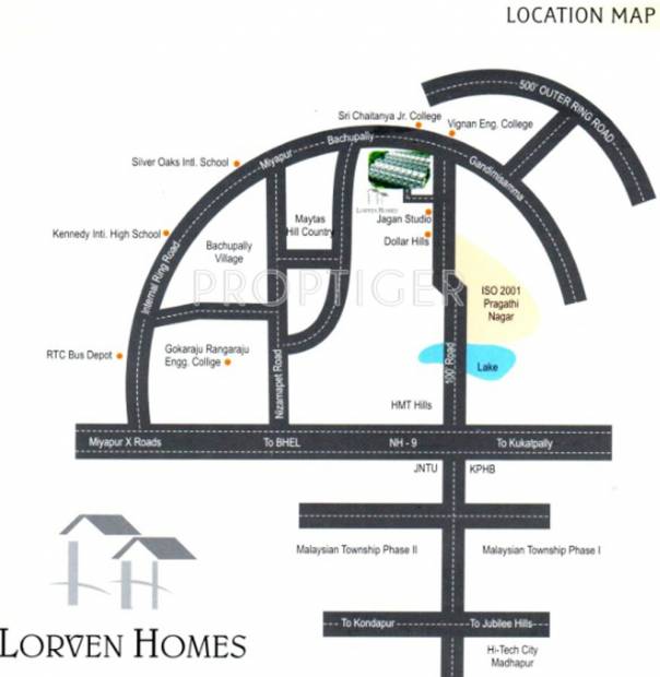 Images for Location Plan of RK Lorven Homes