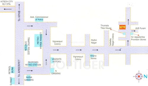 Images for Location Plan of Sita Splendor