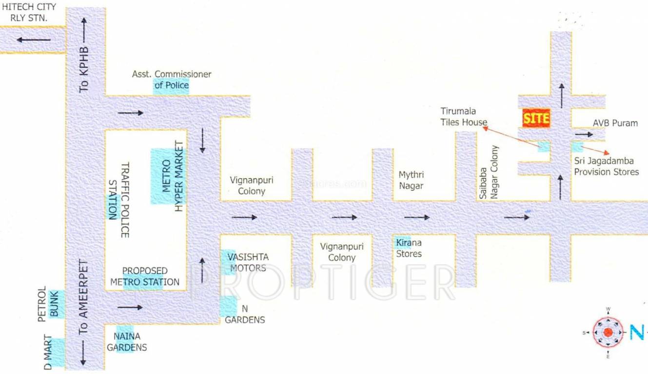Images for Location Plan of Sita Splendor