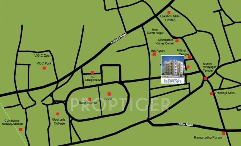  ragavendra Images for Location Plan of Sri Ragavendra