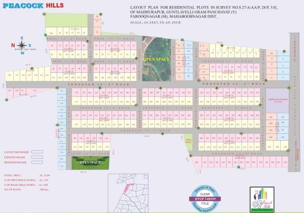 Images for Layout Plan of Kanakadhara Peacock Hills