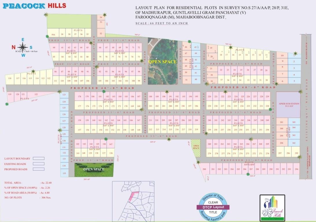 Images for Layout Plan of Kanakadhara Peacock Hills