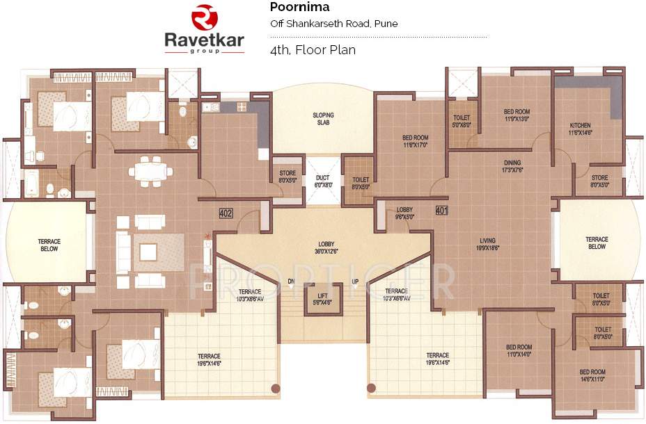 Images for Cluster Plan of Ravetkar Poornima