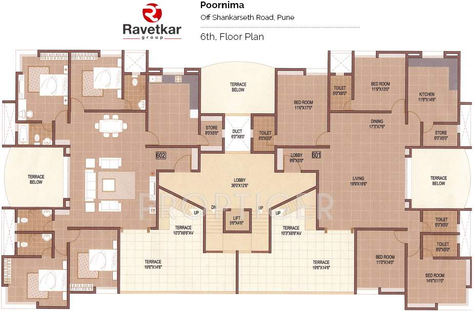 Images for Cluster Plan of Ravetkar Poornima