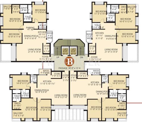  shyam-sangini Images for Cluster Plan of Sangini Shyam Sangini