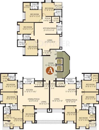  shyam-sangini Images for Cluster Plan of Sangini Shyam Sangini