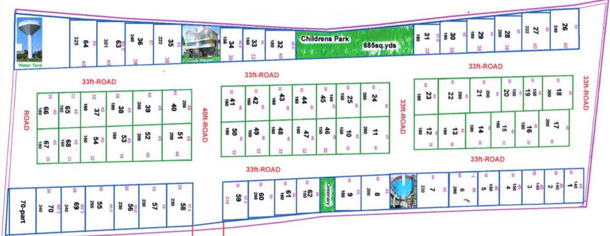  homes Images for Layout Plan of Navya Homes