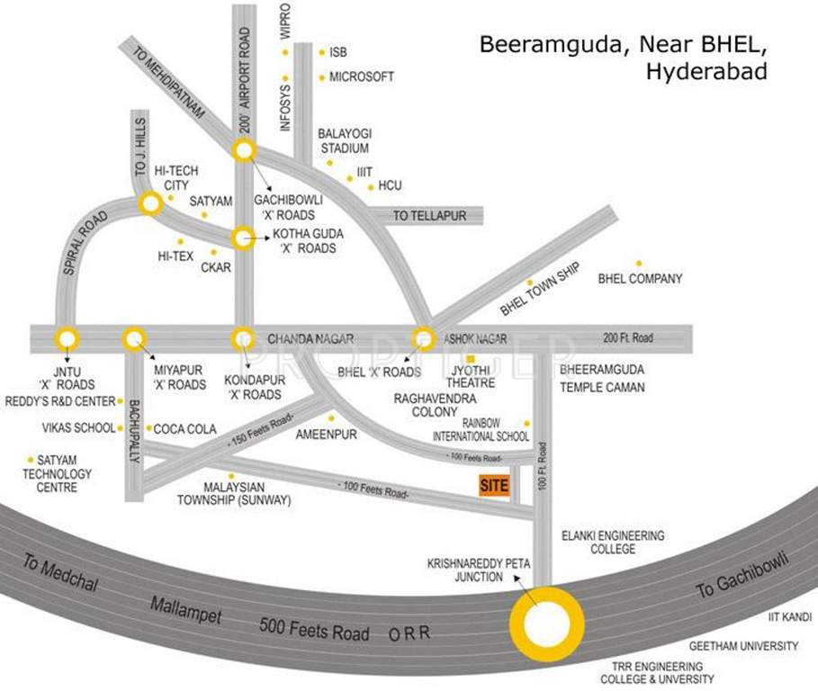  homes Images for Location Plan of Navya Homes