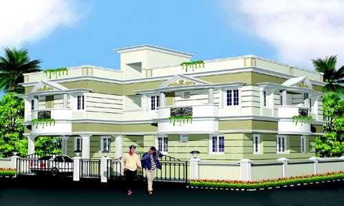 Images for Elevation of Gajhanana Rohini Apartments
