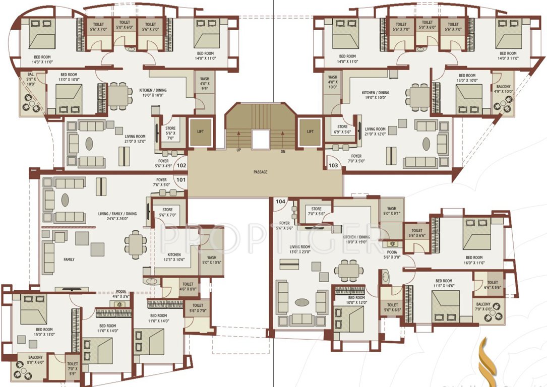 Images for Cluster Plan of Sangini Siddh Sangini