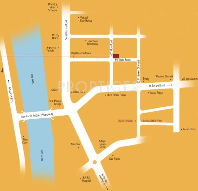 Images for Location Plan of Sangini Siddh Sangini