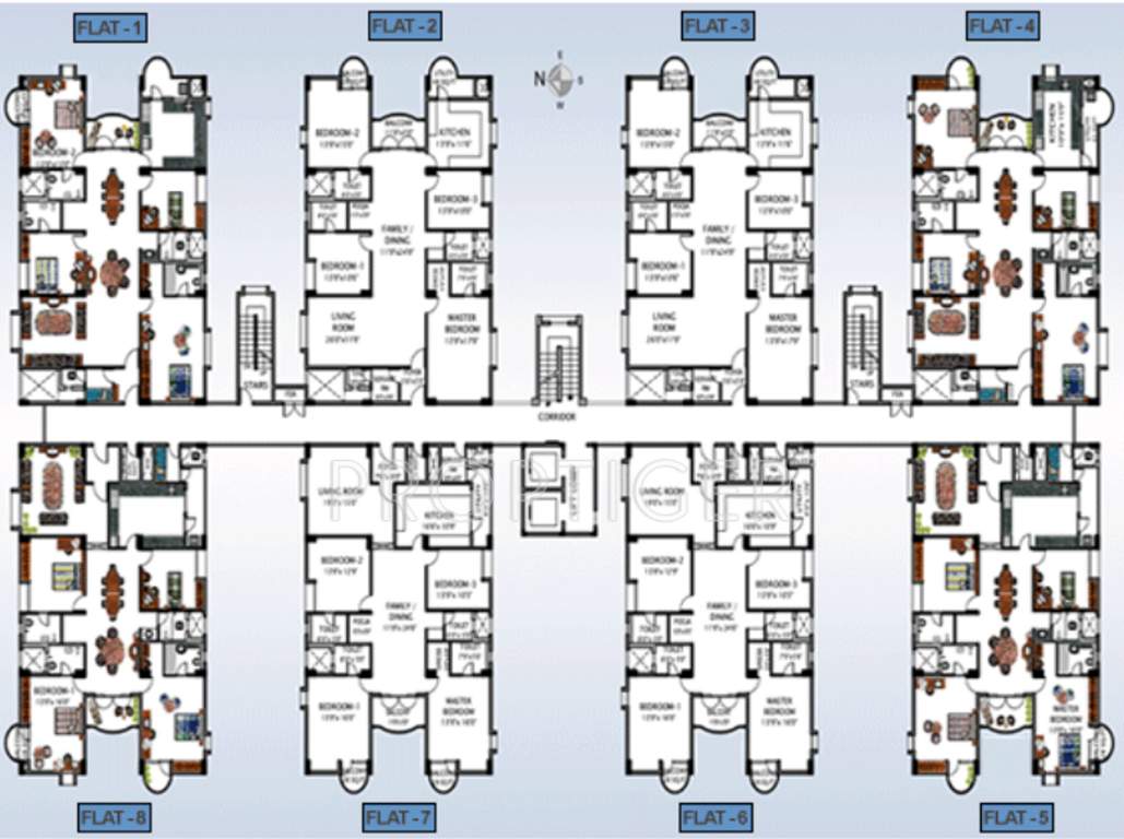 Images for Cluster Plan of L And T Serene County