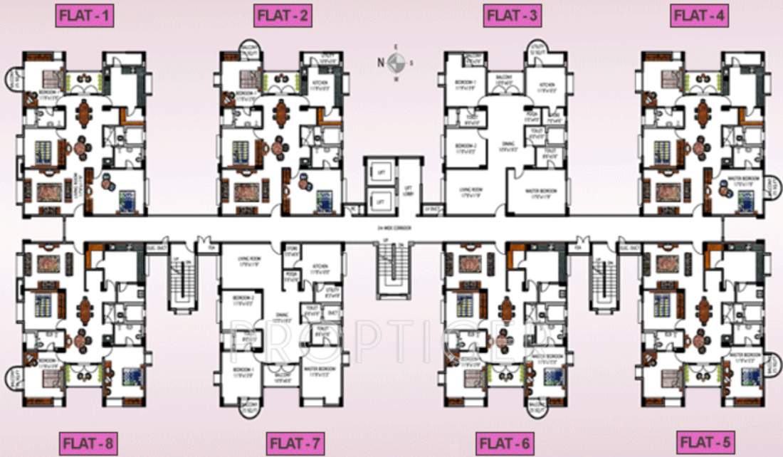 Images for Cluster Plan of L And T Serene County