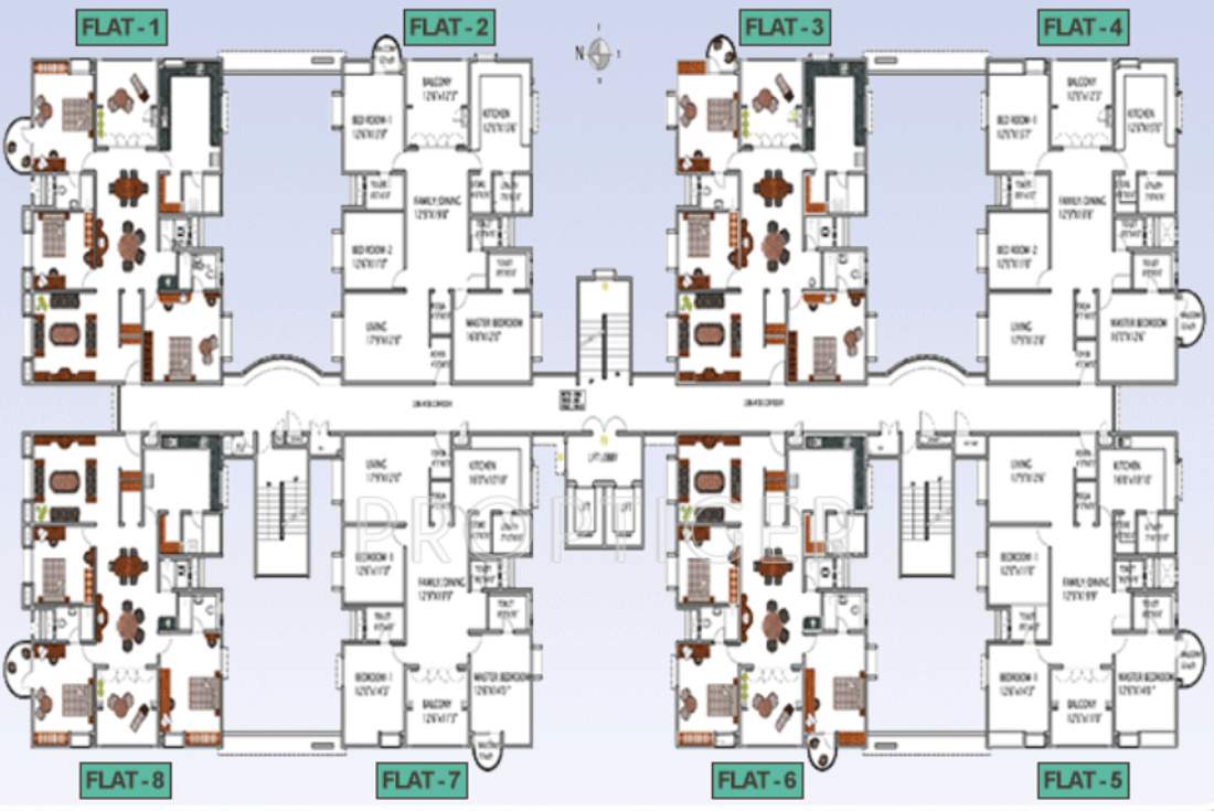 Images for Cluster Plan of L And T Serene County