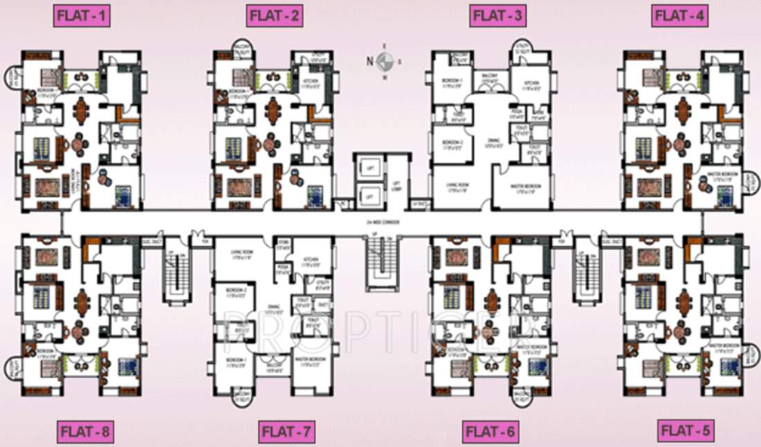 Images for Cluster Plan of L And T Serene County