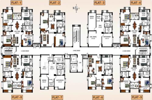 Images for Cluster Plan of L And T Serene County