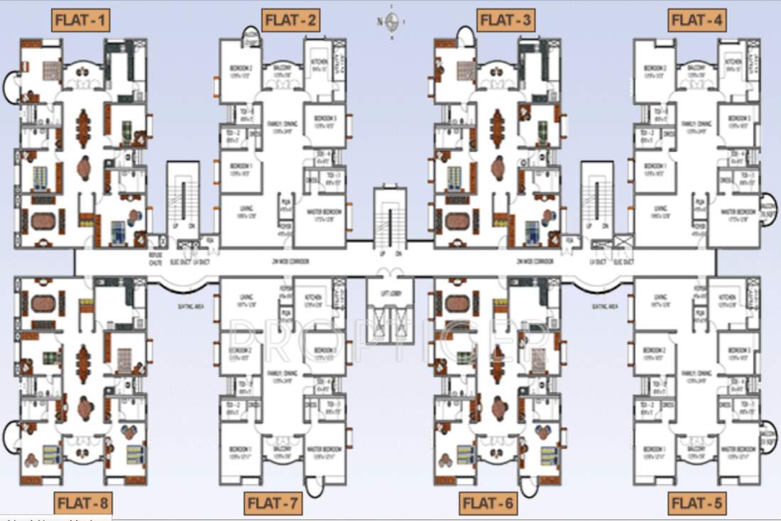 Images for Cluster Plan of L And T Serene County
