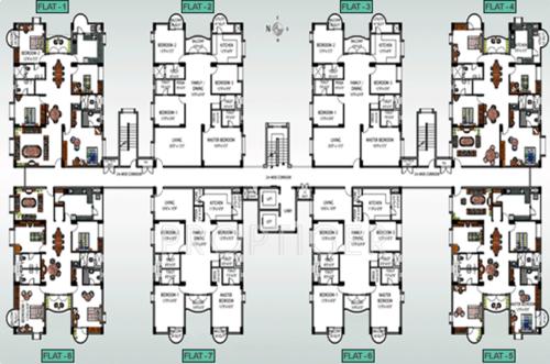 Images for Cluster Plan of L And T Serene County