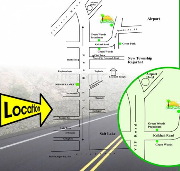 Images for Location Plan of Loharuka Group Green Valley II