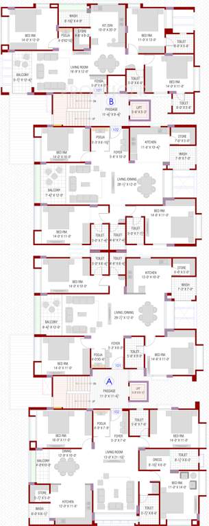 Images for Cluster Plan of Sangini Shubh Sangini
