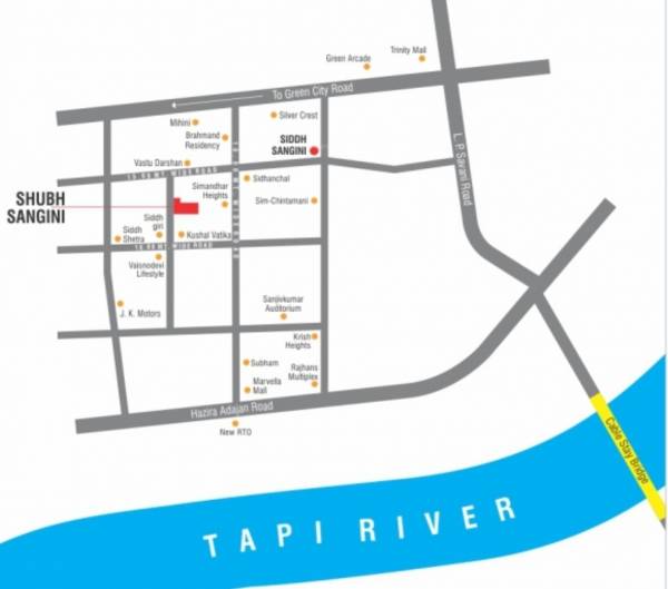 Images for Location Plan of Sangini Shubh Sangini