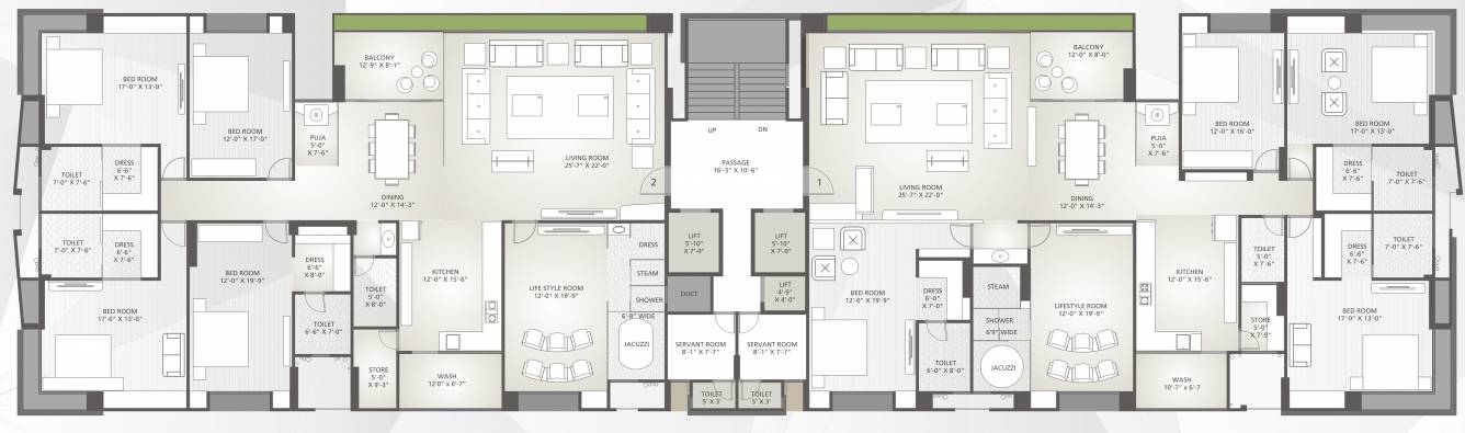 Images for Cluster Plan of Sangini Solitaire