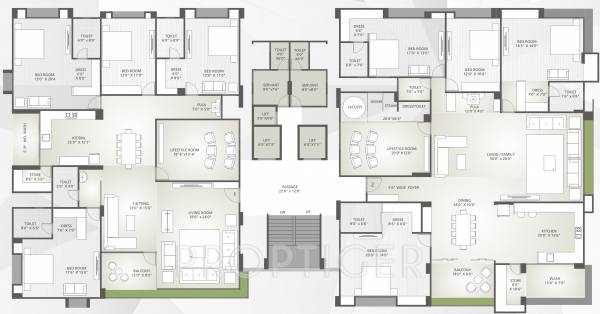 Images for Cluster Plan of Sangini Solitaire Images for Cluster Plan of Sangini Solitaire