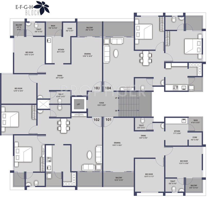  flora Images for Cluster Plan of ICB Flora