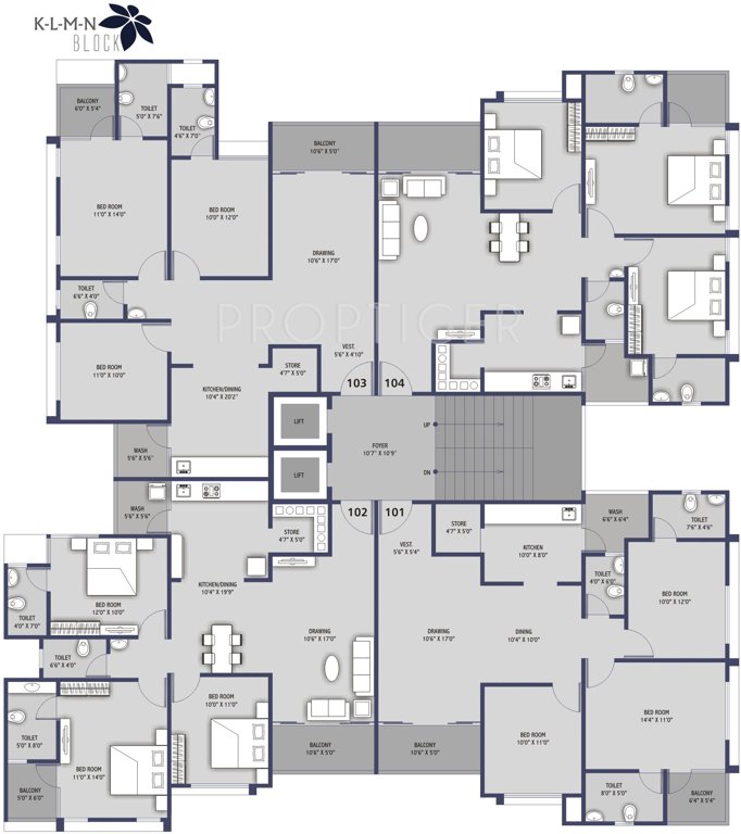 flora Images for Cluster Plan of ICB Flora