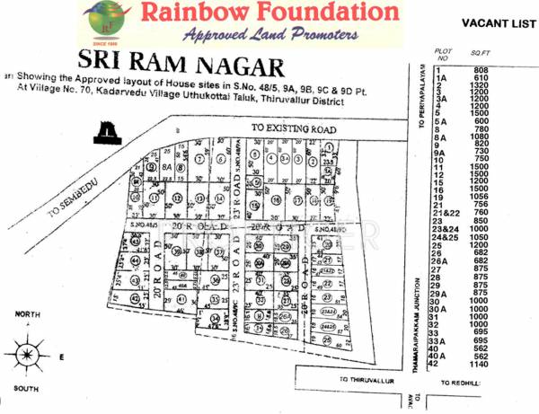 Images for Layout Plan of Rainbow Sri Ram Nagar