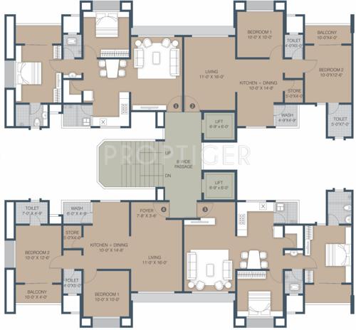 Images for Cluster Plan of Sangini Gardenia gardenia Images for Cluster Plan of Sangini Gardenia