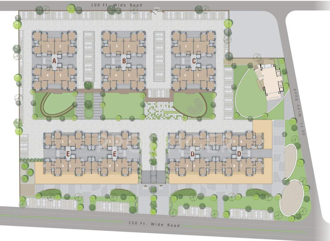 gardenia Images for Layout Plan of Sangini Gardenia
