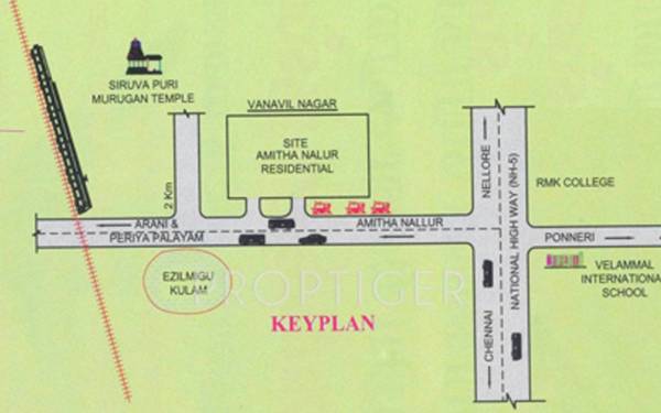 Images for Location Plan of Rainbow Vanavil Nagar I