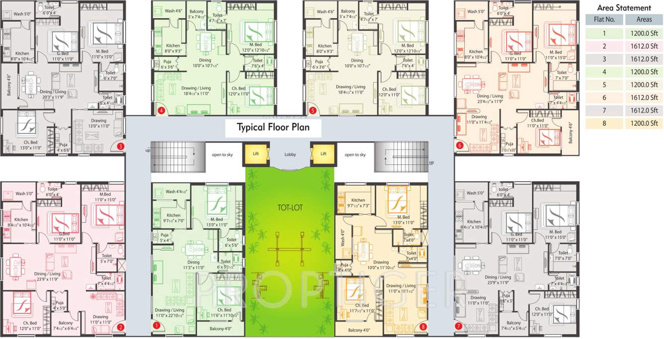 Images for Cluster Plan of CMG Pristine Apartments